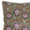 Deco & Linge De Maison Jamini | Housse De Coussin Rectangle Louise Vert Tilleul