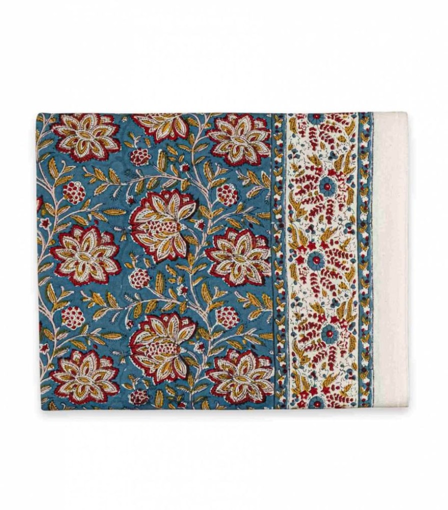 Linge De Table Jamini | Nappe 170X300 Louise Vert Pin