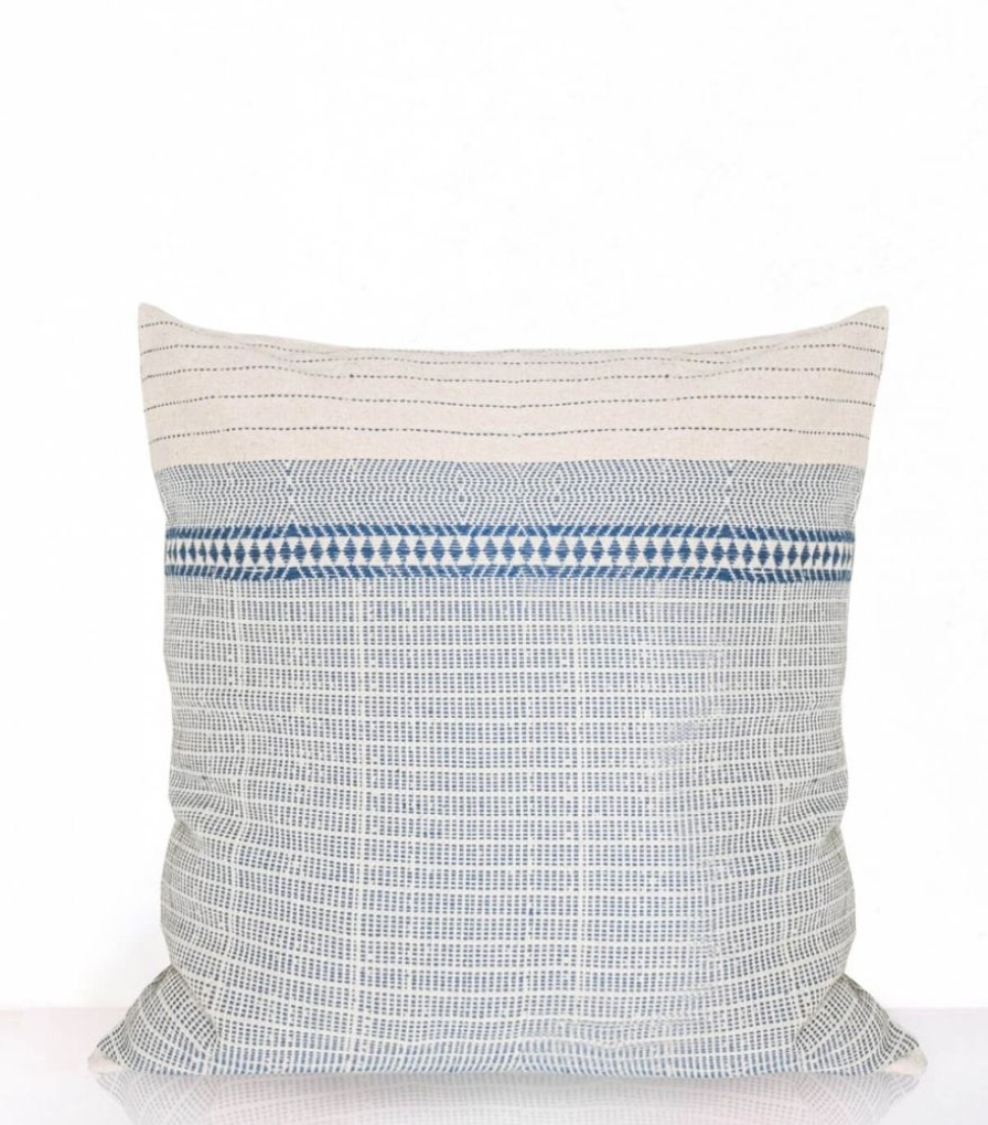 Deco & Linge De Maison Jamini | Taie D'Oreiller Adom Bleu