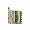 Linge De Table Jamini | Dessous De Plat Multi Stripe Olive