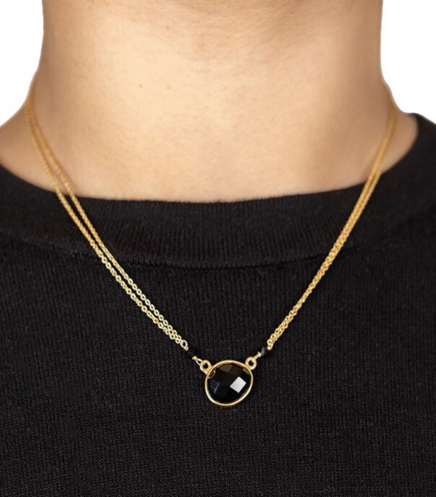 Mode Jamini | Collier Indien Plaque Or